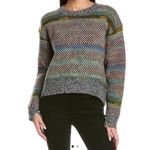rag & bone Willow Rainbow 100% Wool Sweater (Women’s M)